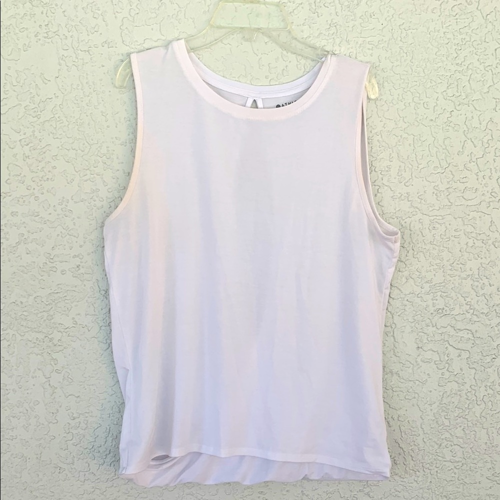 ATHLETA open back athletic top size M